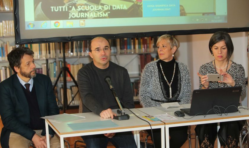 A SCUOLA DI DATA JOURNALISM presentazione progetto BIBLIOTECA DELLE ARTI